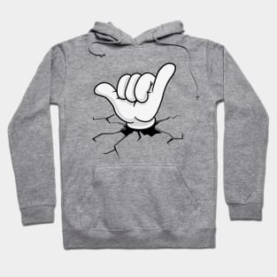 Surfer Shaka Sign, Always Hoodie